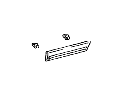 Door Moulding Outside Rear Right - 7574160160B1